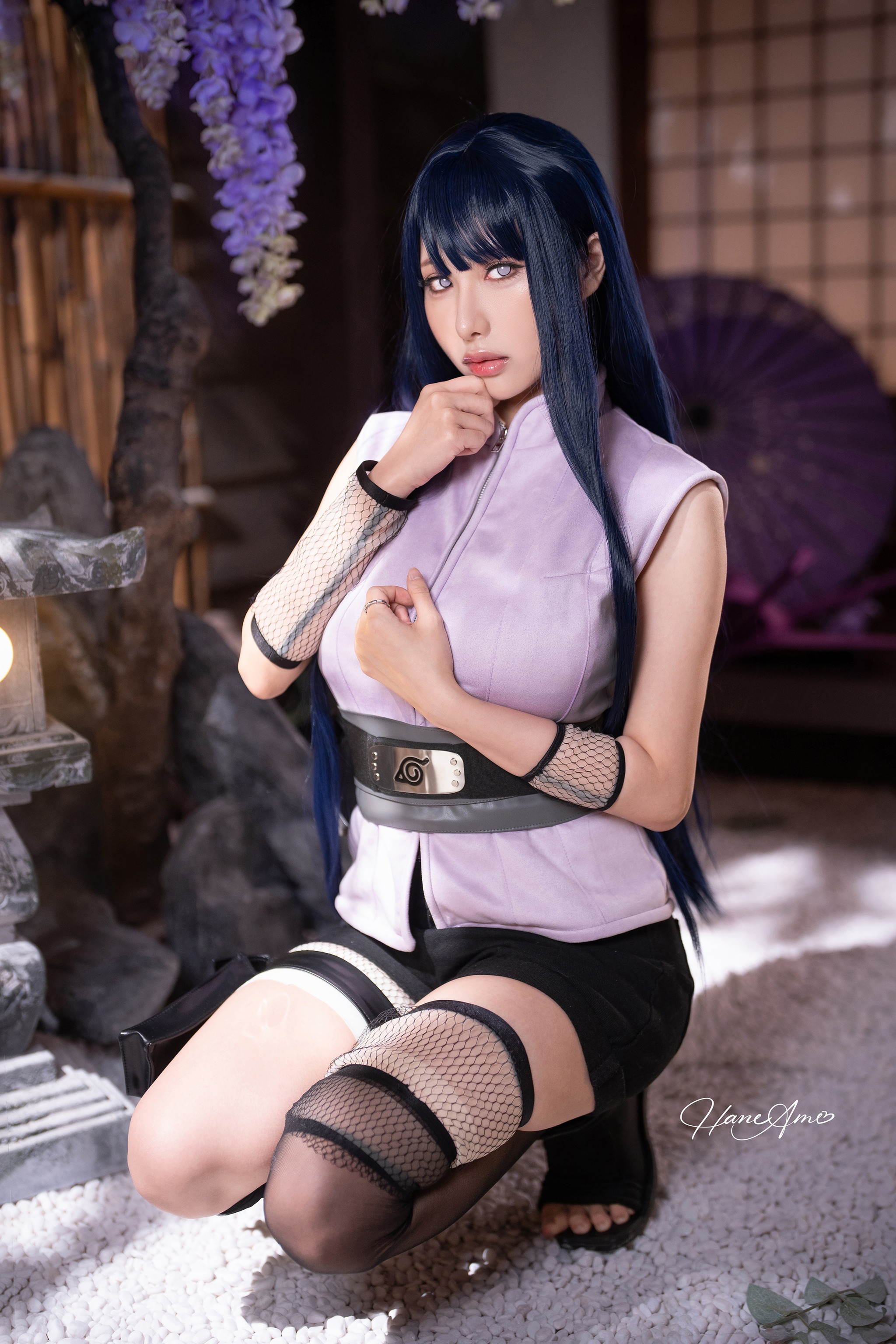 图片[1]-雨波HaneAme – NO.499 Hinata 火影忍者 日向雏田 [35P]-XikXak